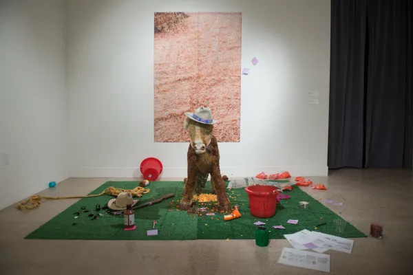 Queer Terrortories exhibition at Visual Arts Center, UT Austin
