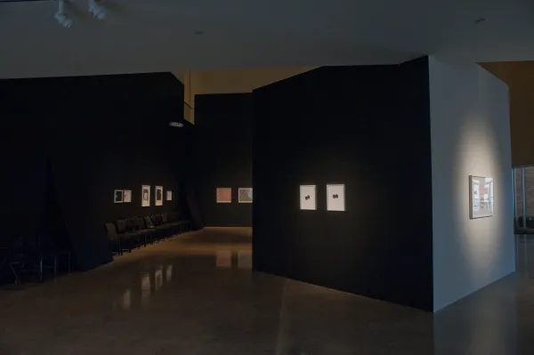 work by Emily Roysdon, Visual Arts Center, UT Austin