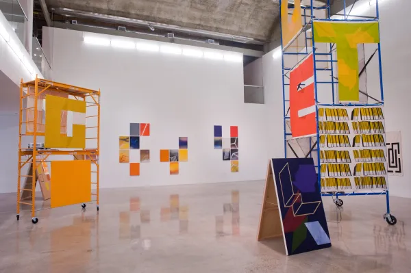 work by Mika Tajima, Visual Arts Center, UT Austin