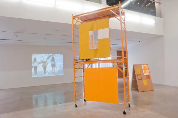 work by Mika Tajima, Visual Arts Center, UT Austin