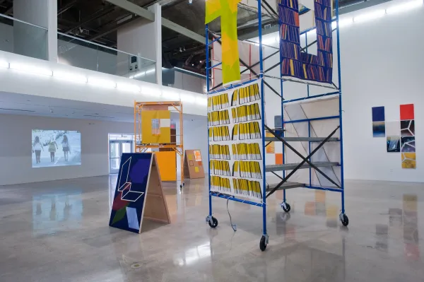 work by Mika Tajima, Visual Arts Center, UT Austin