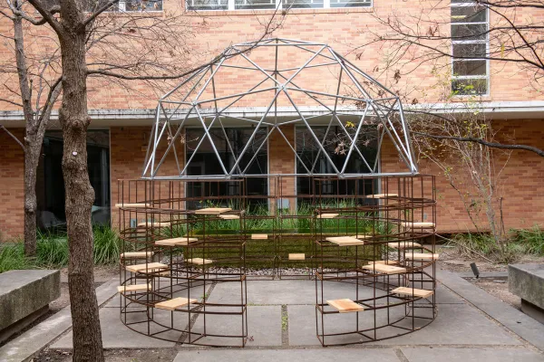 artwork by Will Wilson, Visual Arts Center, UT Austin