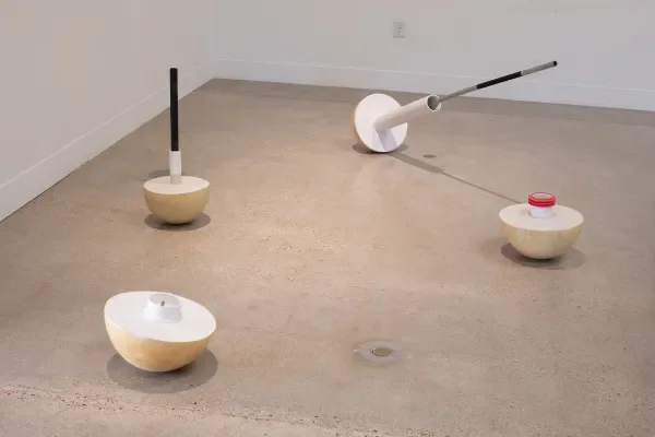 artwork by Michael Queenland, Visual Arts Center, UT Austin