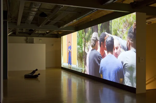 work by Kenneth Tam, Visual Arts Center, UT Austin