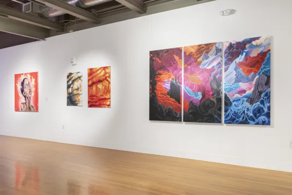 Student work from the 2023 Senior Art Exhibition