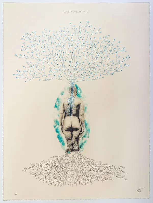 artwork by Rosana Paulino 