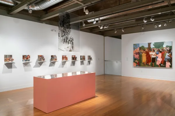 installation view of Blackland Prairies