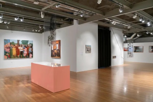 installation view of Blackland Prairies