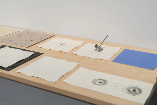 installation view of Abby Flanagan: To Move Through Stone