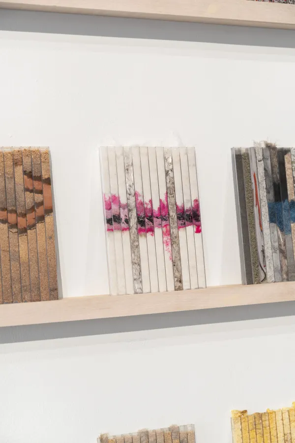 installation view of Abby Flanagan: To Move Through Stone