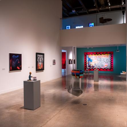 'Between Two Worlds' exhibition at Visual Arts Center, UT Austin