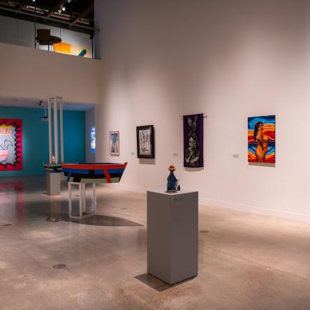'Between Two Worlds' exhibition, Visual Arts Center, UT Austin