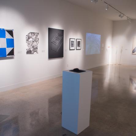senior art exhibition at Visual Arts Center, UT Austin