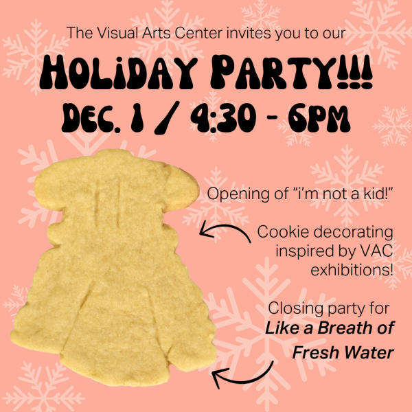 graphic for VAC holiday party