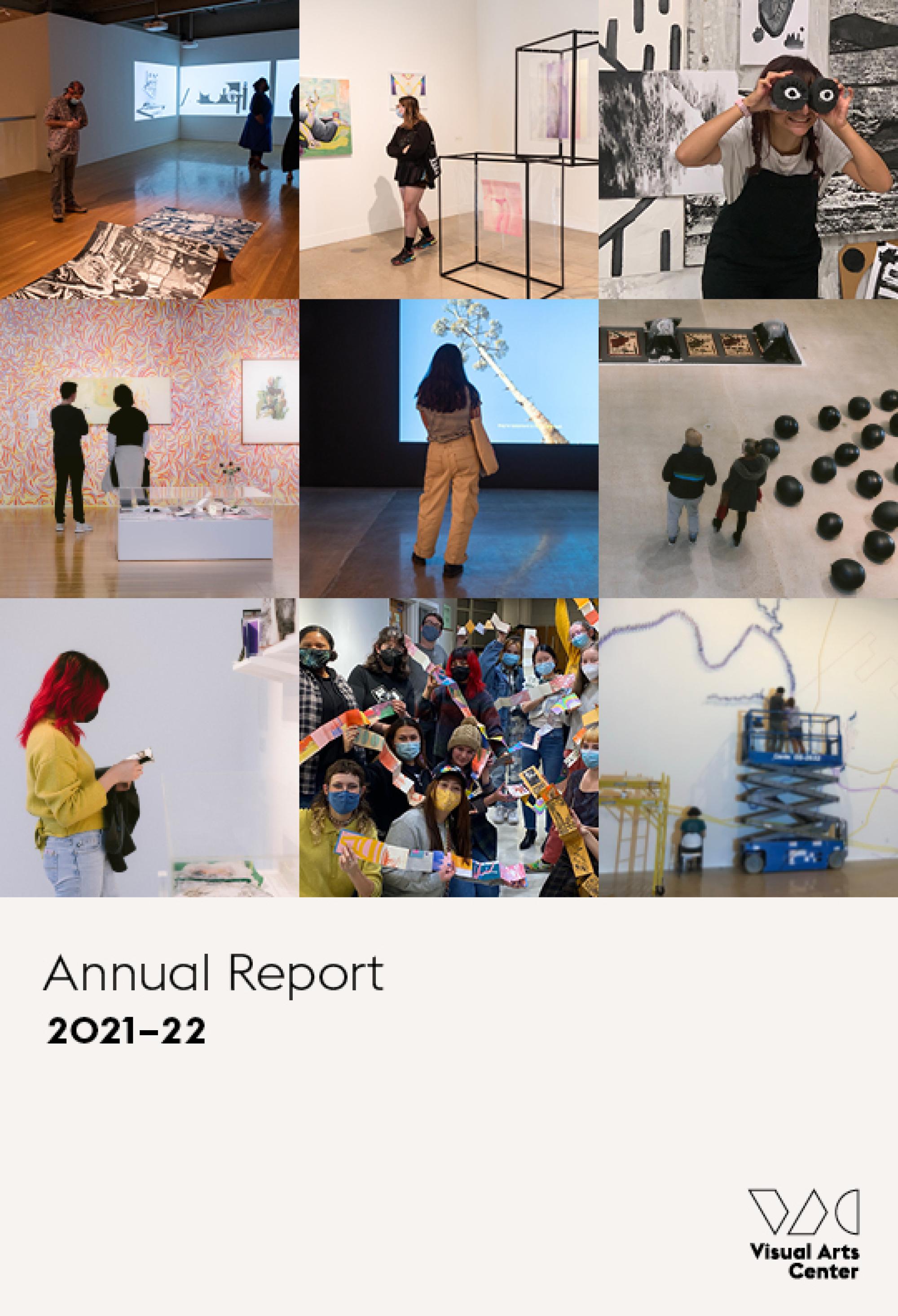 cover of VAC 2021-2022 annual report