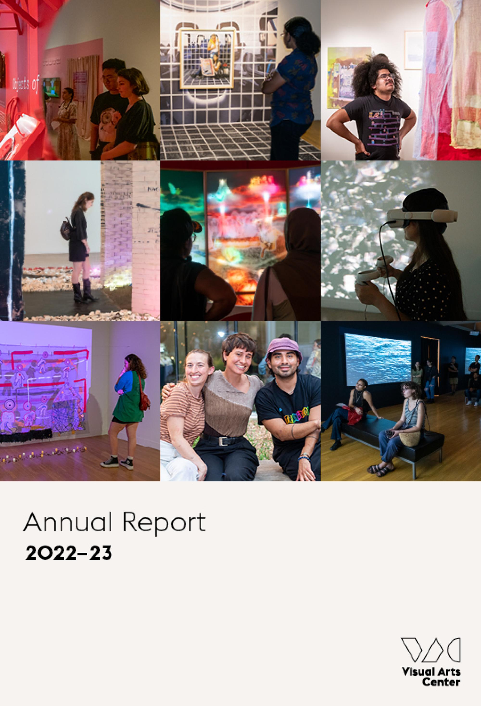 cover of VAC 2022-2023 annual report