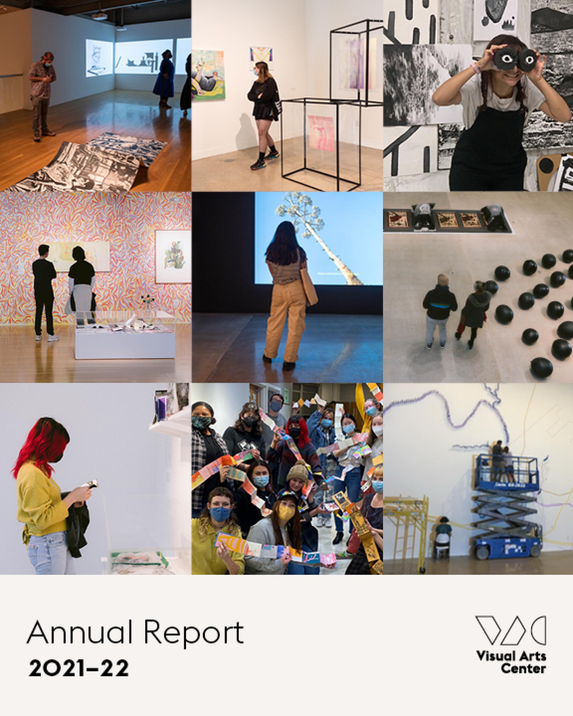 cover of VAC 2021-2022 annual report