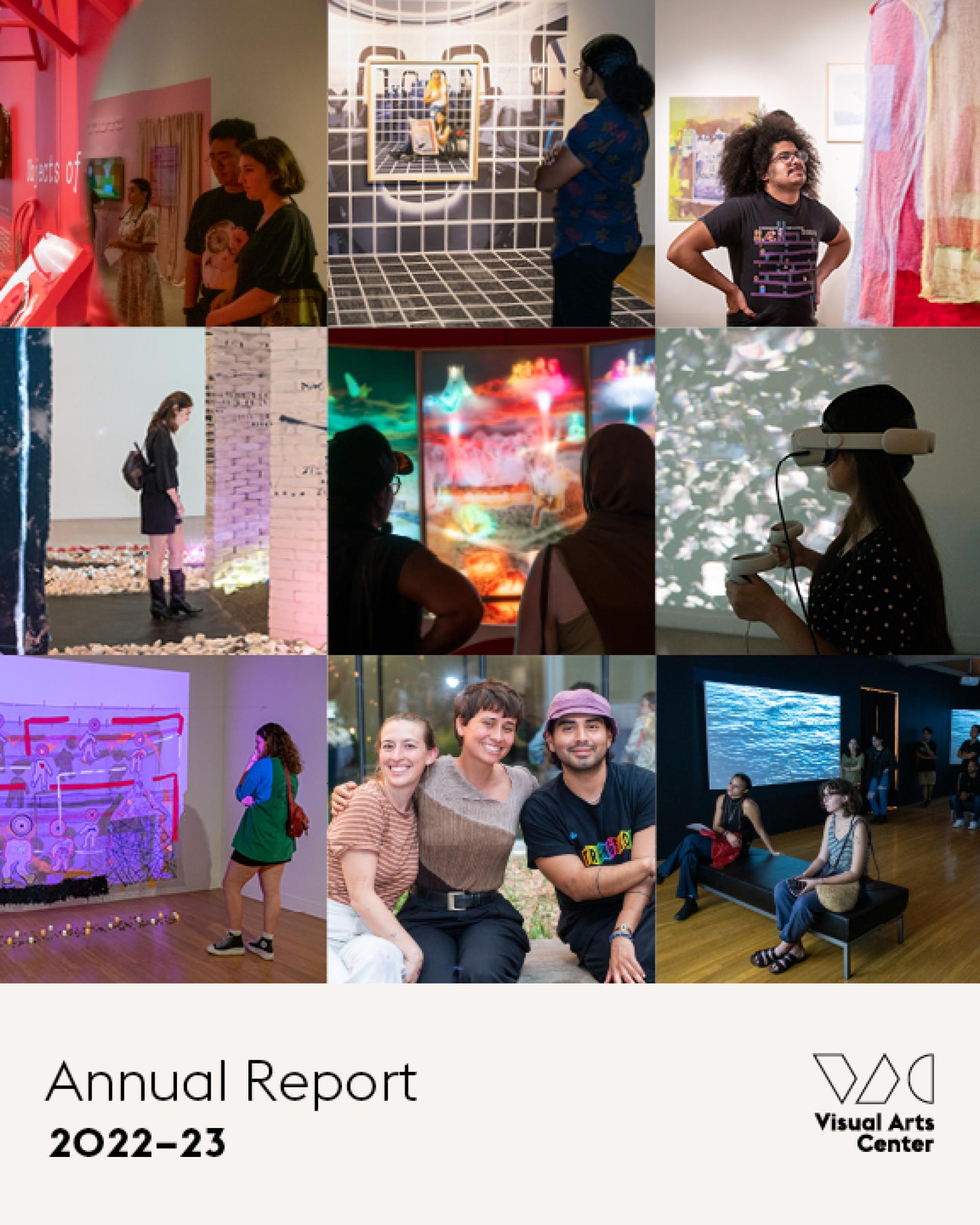 cover of VAC 2022-2023 annual report