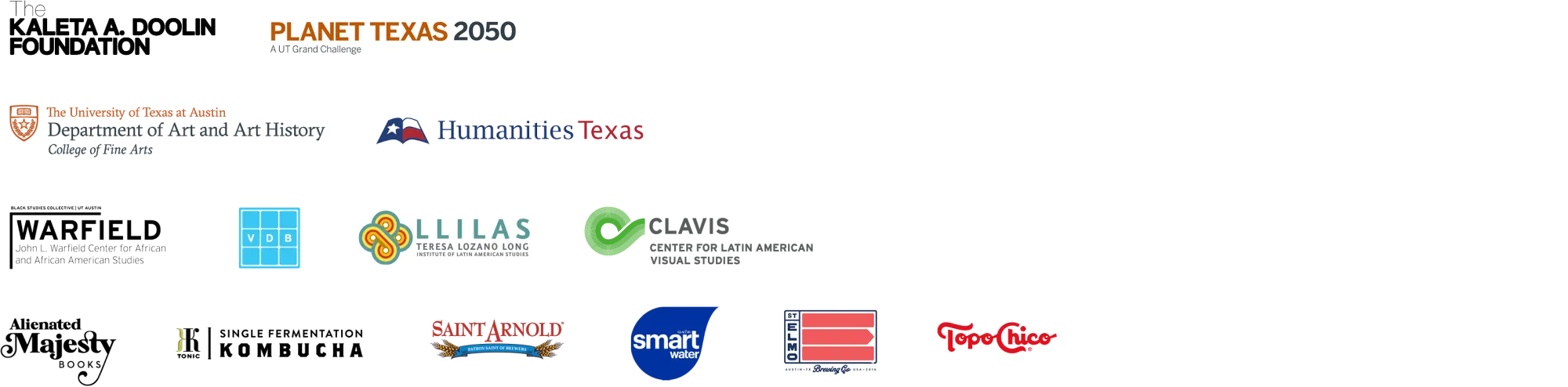 logos for VAC 2024-25 season sponsors