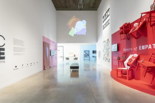 Student work from the 2023 Design MFA Thesis Exhibition