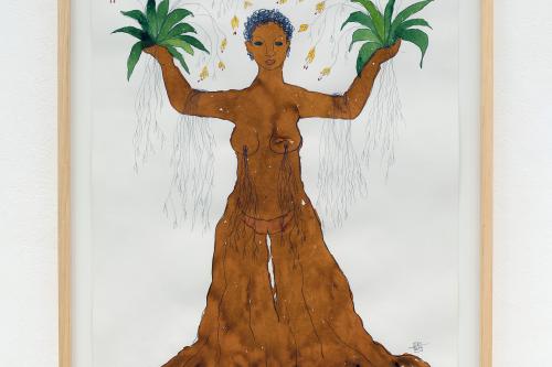 artwork by Rosana Paulino 