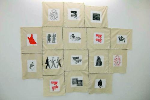 artwork by Rosana Paulino 
