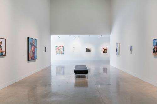 installation view of The Modern Cowboy