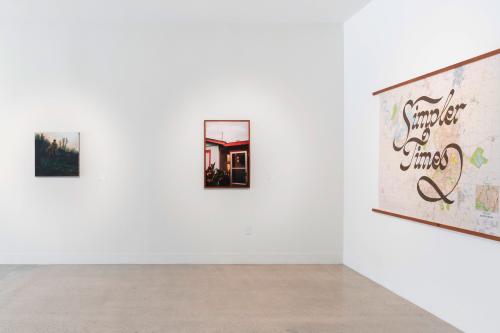 installation view of The Modern Cowboy