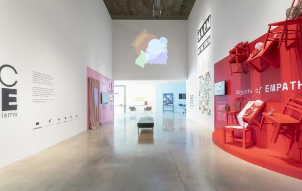 Student work from the 2023 Design MFA Thesis Exhibition