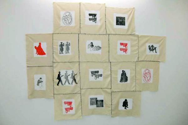 artwork by Rosana Paulino 