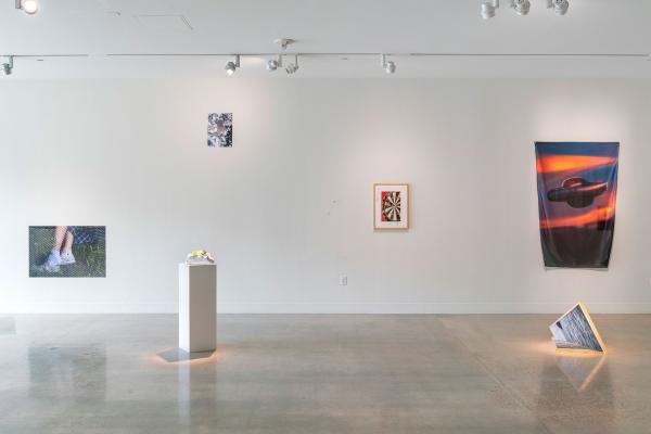 installation view of 2024 Studio Art MFA Thesis Exhibition