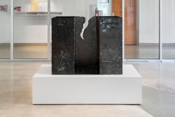 installation view of Pablo Tut: Land Invention