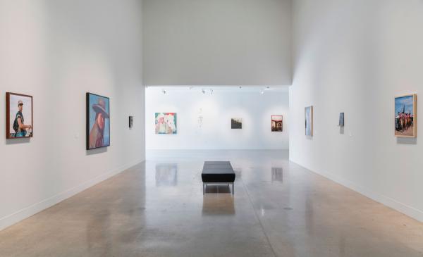 installation view of The Modern Cowboy