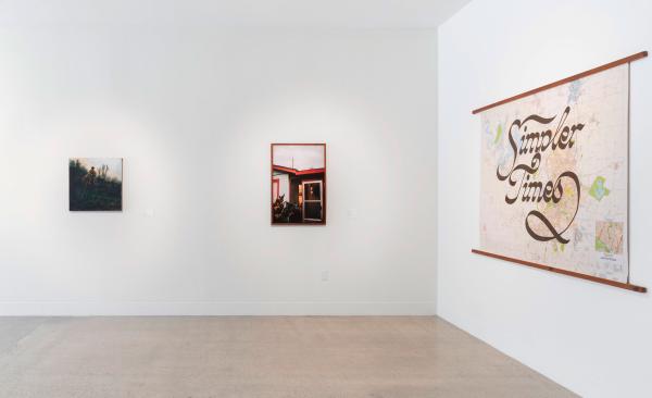 installation view of The Modern Cowboy