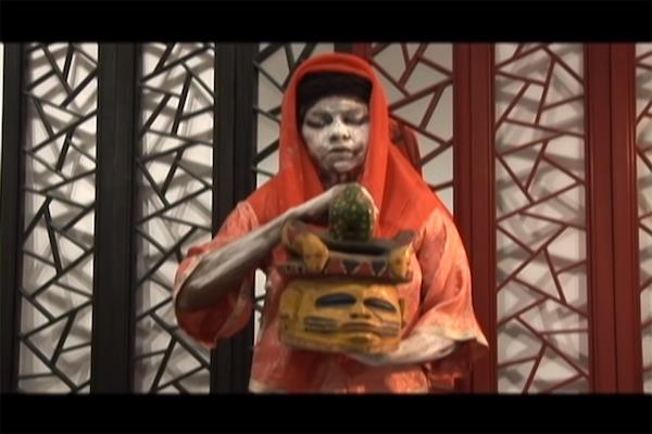 Maria Magdalena Campos-Pons, Visual Arts Center, video still of performance artist