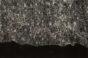 work from New Prints 2010 exhibition, Visual Arts Center, UT Austin