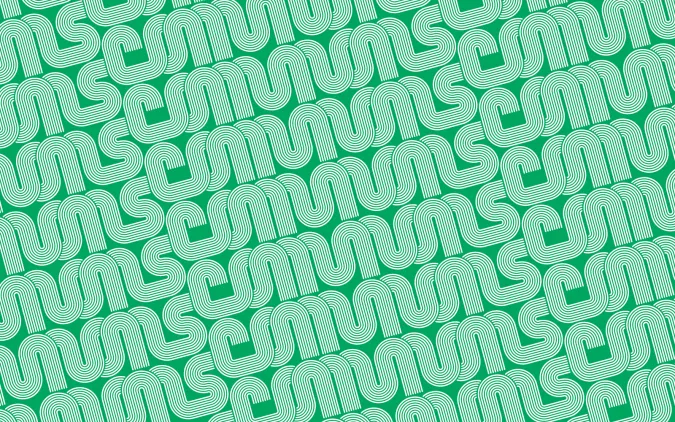 the word Commons repeating in a pattern
