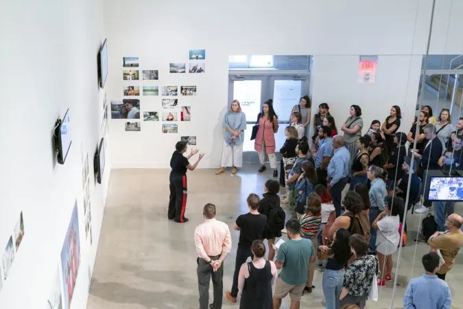 image of an artist tour